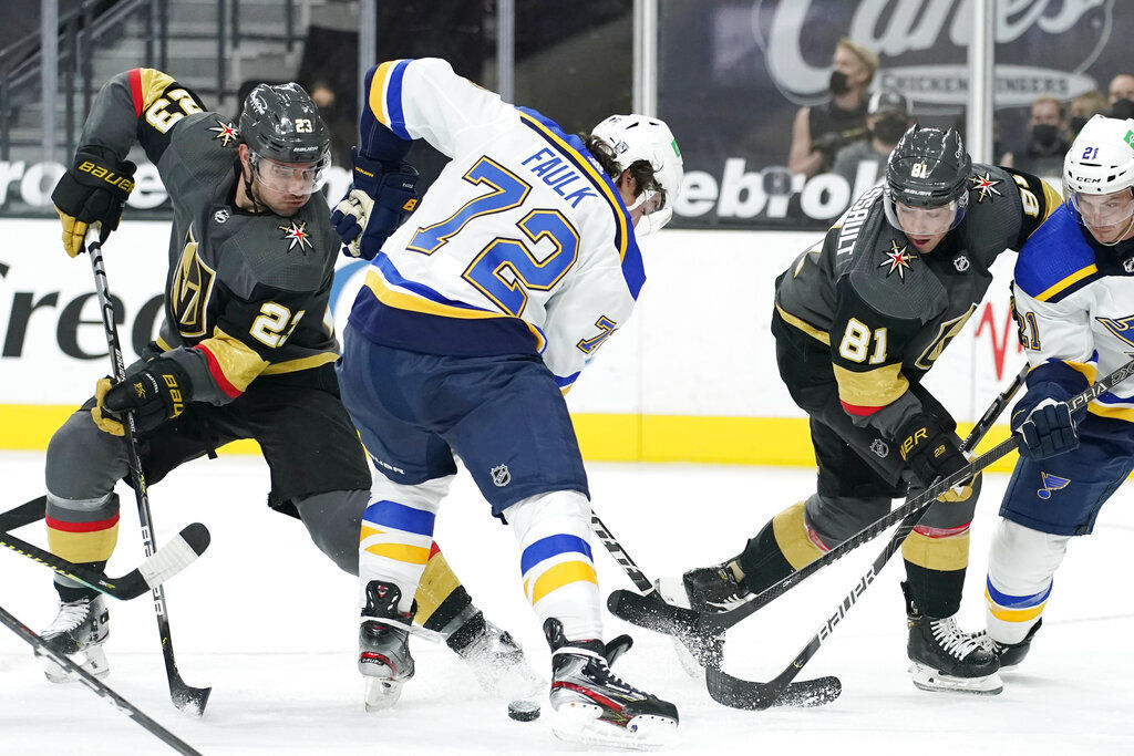Blues Golden Knights Hockey